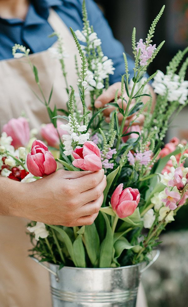 vente fleurs